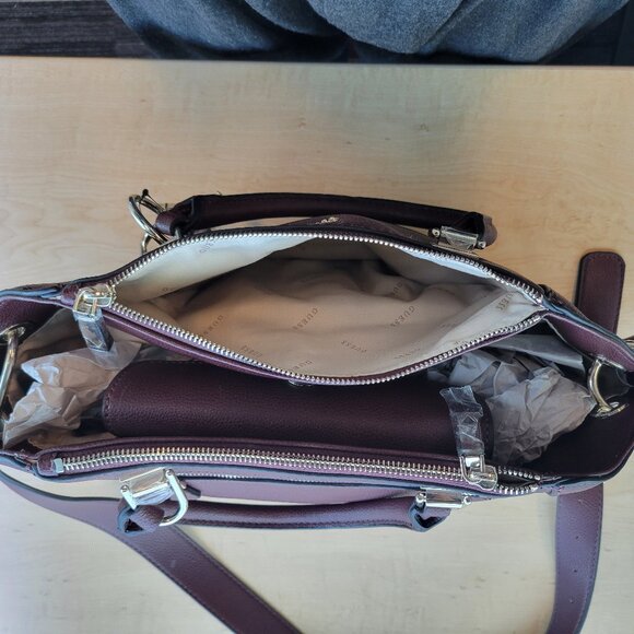 GUESS Women's Lila Status Satchel Bag - Picture 11 of 14